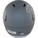Mike Alstott Signed Tampa Bay Buccaneers F/S Helmet Slate SB Champ Beckett 54614