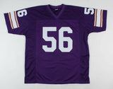E. J. Henderson Signed Minnesota Jersey Inscribed " Viking For Life" (JSA Holo)