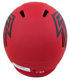 Falcons Julio Jones Signed Rave Full Size Speed Rep Helmet BAS Witnessed