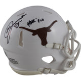 Joseph Ossai Autographed Texas Longhorns Mini Helmet Hook Em Insc. Beckett 50161