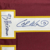 FRAMED Autographed/Signed CHARLIE WARD 33x42 Florida Maroon Jersey JSA COA