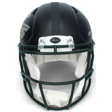 Breece Hall Autographed Jets Black Rivalries Speed Authentic Helmet Beckett