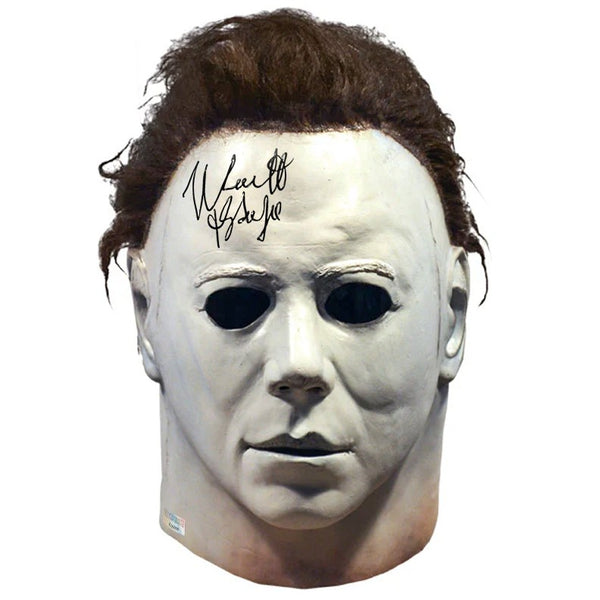 Nick Castle Autographed Trick Treat Studios Halloween Michael Myers Deluxe Mask