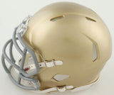 Benjamin Morrison Signed Notre Dame Fighting Irish Mini Helmet Inscribed (JSA)