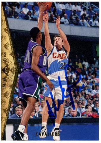 Mark Price Autographed/Signed 1994-1995 SP #51 Trading Card Beckett 52552