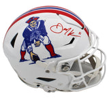 Julian Edelman Signed New England Patriots Speed Flex Authentic Throwback Helmet