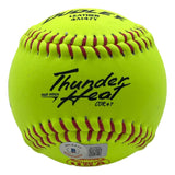 Jennie Finch Signed Jennie Finch World Series Dudley Softball USA Inscribed BAS