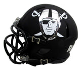 Fred The Hammer Williamson Signed/Inscr Mini Football Helmet Raiders JSA 208022