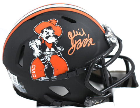 Ollie Gordon II Signed Oklahoma State Pistol Pete Speed Mini Helmet-BeckettWHolo