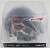 Lance Briggs Signed Chicago Bears Speed Mini Helmet (Beckett COA) 7xPro Bowl LB