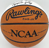 John Wooden Autographed 1999 NCAA Final 4 Mini Basketball UCLA Beckett