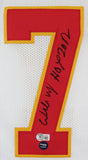 Willie Roaf "HOF 12" Authentic Signed White Pro Style Jersey BAS Witnessed
