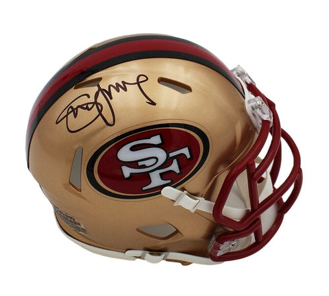 Steve Young Signed San Francisco 49ers Speed 1996-08 NFL Mini Helmet