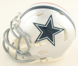 Drew Pearson & Randy White Signed Cowboys Mini Helmet Inscribed "HOF 94" (JSA)