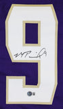 Washington Michael Penix Jr. Signed Purple Pro Style Jersey BAS Witnessed 2