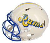 Jerome Bettis Autographed Los Angeles Rams RETRO Speed Full Size Helmet Beckett