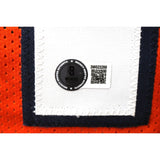 John Lynch Autographed/Signed Pro Style Orange XL Jersey Beckett Witness 51440