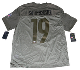 JUJU SMITH-SCHUSTER SIGNED PITTSBURGH STEELERS #19 SALUTE TO SERVICE NIKE JERSEY
