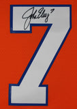 Broncos John Elway Signed Orange 1990 TB Mitchell & Ness Jersey BAS Witnessed