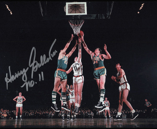 Harry Gallatin Autographed Signed 8x10 Photo New York Knicks SKU #244935
