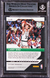 Celtics Larry Bird Authentic Signed 2018 Panini Prizm #85 Card BAS Slabbed 2