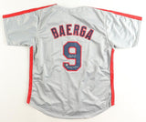 Carlos Baerga Signed Cleveland Indians Jersey Inscribed "3X AS/2X SS" (Beckett)