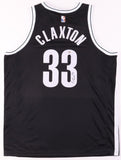 Nic Claxton Signed Brooklyn Nets Nike Jersey (PSA) 2019 Draft Pk Georgia Bulldog
