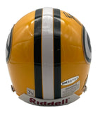 Brett Favre HOF Autographed/Signed Mini Football Helmet Packers UDA 205881
