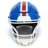 Terrell Davis Autographed "HOF 17" Broncos Throwback Speedflex Helmet Radtke