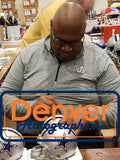 Charles Haley Autographed Dallas Cowboys VSR4 Mini Helmet BAS 40198