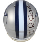 Michael Irvin Autographed/Signed Dallas Cowboys Mini Helmet Beckett 53631