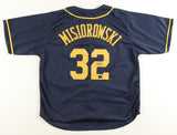 Jacob Misiorowski Signed Milwaukee Brewers Jersey (Prova) All Star Pitcher