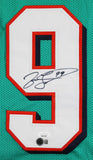 Jason Taylor Authentic Signed Teal Pro Style Jersey Autographed BAS #BS78060