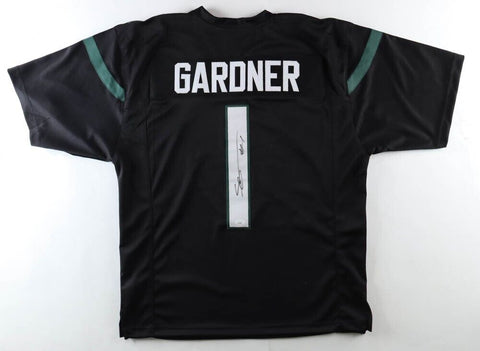 Sauce Gardner Signed New York Jet Jersey (JSA COA) 2022 Pro Bowl Defensive Back