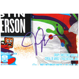 Justin Jefferson Autographed Minnesota Vikings Cereal Box Beckett Witness 52888