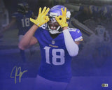Justin Jefferson Signed/Autographed 16x20 Photo Minnesota Vikings Beckett 200029
