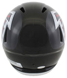 Falcons Michael Vick Signed 2003-19 TB Full Size Speed Rep Helmet JSA Witness