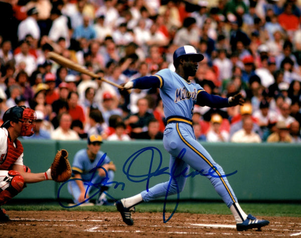 Brewers BEN OGLIVIE Signed 8x10 Photo #9 AUTO - "Benji" - 1982 World Series
