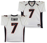 Broncos John Elway "HOF 04" Authentic Signed White 1998 M&N TB Jersey BAS Wit