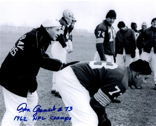 Green Bay Packers Champ RON GASSERT Signed 8x10 Photo #2 AUTO