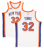 Karl-Anthony Towns Autographed Knicks Nike 2024-25 City Edition Jersey Fanatics