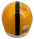 Dan Rooney HOF Signed/Inscribed Steelers Mini Football Helmet JSA 213107