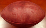 WARREN MOON AUTOGRAPHED NFL LEATHER FOOTBALL SEAHAWKS "HOF 06" MCS HOLO 112494