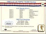 Mike Eruzione Signed 1991 Impel #71 1980 U.S. Olympic Hockey Team JSA 188321