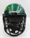 Bo Nix Autographed Dark Green Oregon Ducks Full-Size Replica Speed Beckett COA