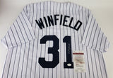 Dave Winfield Signed New York Yankees Jersey (JSA COA) 12xAll-Star (1977-1988)