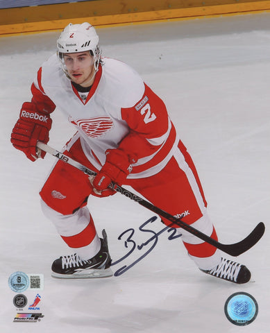 Red Wings Brendan Smith Authentic Signed 8x10 Vertical Photo BAS #BV04223