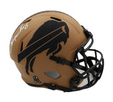 Thurman Thomas Signed Buffalo Bills Speed Full Size Salute to Service 2 Helmet