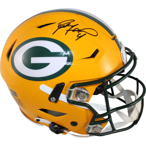 Brett Favre Autographed Green Bay Packers SpeedFlex Helmet Beckett Witness 49228