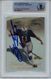 Sebastian Janikowski Signed 2000 Fleer Showcase #121 Rookie Card BAS 42940